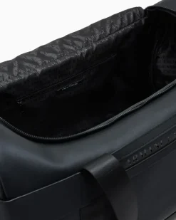 Reisetasche mit Tragegriffen und Schultergurt Schwarz