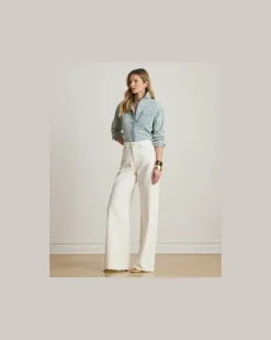 Relaxed-Fit Denimhemd Blue