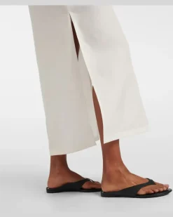 Róhe Kaftan aus Jersey Weiß