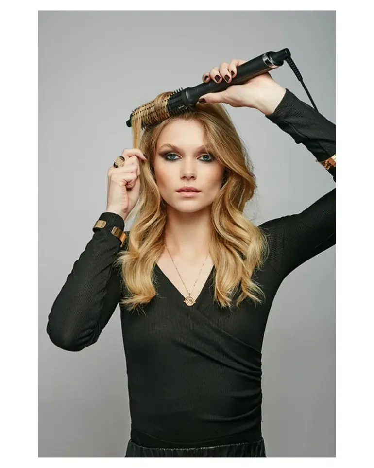 Rise Hot Brush Haarstyler Anthrazit