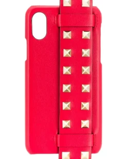Rockstud' iPhone X-Hülle - Rot rockstud
