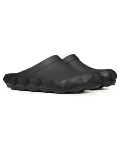 Roman Stud Turtle Mules - Schwarz roman-stud