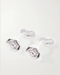 Romeo & Juliet Silver Cufflinks