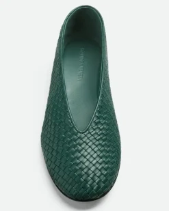Rosa Ballerinas-Grün - Damen