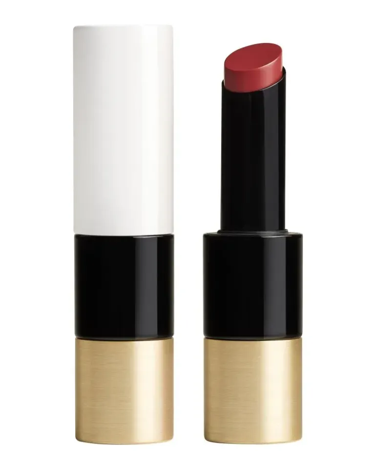 Rouge , Glänzender Lippenstift Silky Burgundy