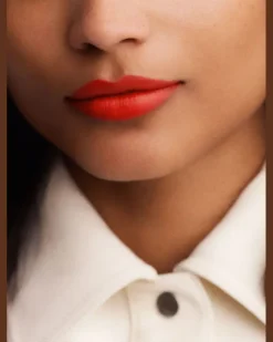 Rouge , Matter Lippenstift Orange
