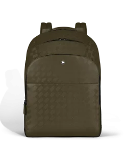 Rucksack Groß mit 3 Fächern aus Extreme Leder - Khaki - Leder - MB221592 - Rucksäcke