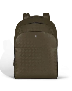 Rucksack Groß mit 3 Fächern aus Extreme Leder - Khaki - Leder - MB221592 - Rucksäcke