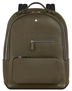 Rucksack Montblanc Companion - Khaki - Leder - MB220194 - Rucksäcke