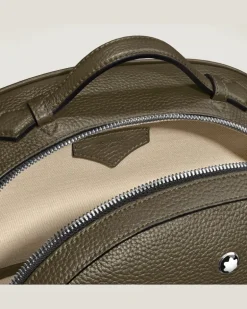 Rucksack Montblanc Companion - Khaki - Leder - MB220194 - Rucksäcke
