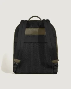 Rucksack Montblanc Companion - Khaki - Leder - MB220194 - Rucksäcke