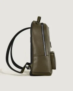 Rucksack Montblanc Companion - Khaki - Leder - MB220194 - Rucksäcke