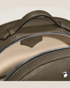 Rucksack Montblanc Companion - Khaki - Leder - MB220194 - Rucksäcke