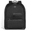 Rucksack Montblanc Companion - Schwarz - Leder - MB199459 - Rucksäcke