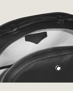 Rucksack Montblanc Companion - Schwarz - Leder - MB199459 - Rucksäcke