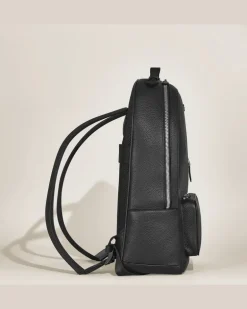 Rucksack Montblanc Companion - Schwarz - Leder - MB199459 - Rucksäcke