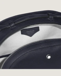 Rucksack Montblanc Companion - Mitternachtsblau - Leder - MB220035 - Rucksäcke