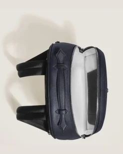 Rucksack Montblanc Companion - Mitternachtsblau - Leder - MB220035 - Rucksäcke