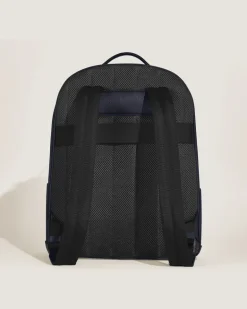 Rucksack Montblanc Companion - Mitternachtsblau - Leder - MB220035 - Rucksäcke