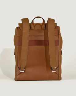Rucksack Montblanc Envelope - Karamell - Leder - MB221670 - Rucksäcke