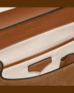 Rucksack Montblanc Envelope - Karamell - Leder - MB221670 - Rucksäcke