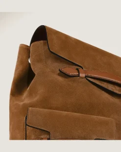 Rucksack Montblanc Envelope - Karamell - Leder - MB221670 - Rucksäcke