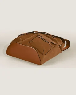 Rucksack Montblanc Envelope - Karamell - Leder - MB221670 - Rucksäcke