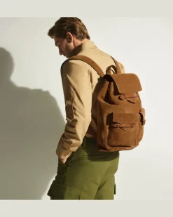 Rucksack Montblanc Envelope - Karamell - Leder - MB221670 - Rucksäcke