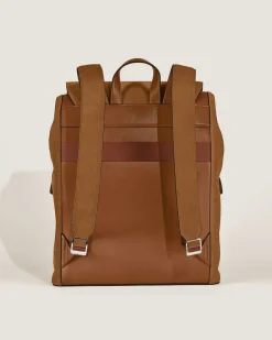 Rucksack Montblanc Envelope - Karamell - Leder - MB221670 - Rucksäcke
