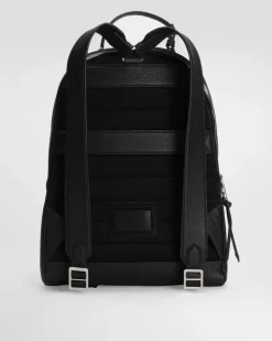 Rucksack Vittoria Aus Kalbsleder - Mann Rucksäcke Und Bauchtaschen Schwarz Black