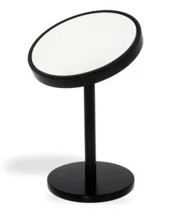 Runder Beauty Spiegel (25cm x 12cm) - Schwarz