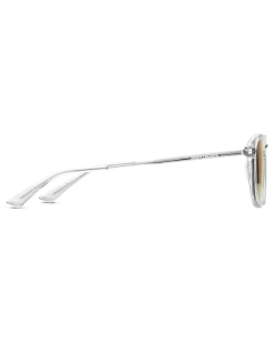 Runde Sonnenbrille mit grauem Spritzgussrahmen - - Eingespritzt - MB133449 - Sonnenbrillen