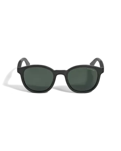 Runde Sonnenbrille mit schwarzem Spritzgussrahmen - - Eingespritzt - MB134858 - Sonnenbrillen