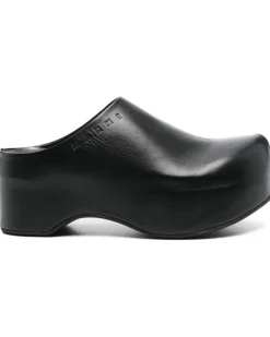 Sabot Clogs 75mm - Schwarz