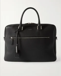 Sac de Jour Full-Grain Leather Briefcase sac-de-jour Black