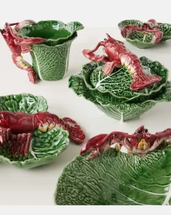 Salatschüssel Cabbage With Lobsters Multicolor