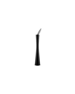 Salz- und Pfeffermühle Alessi 100 Values Collection - Schwarz - FSC-zertifizierte gedrechselte Buche - Designer Paolo Pagani