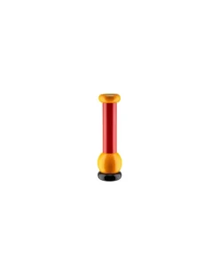 Salz- und Pfeffermühle Alessi 100 Values Collection - Rot - FSC-zertifizierte gedrechselte Buche - Designer Ettore Sottsass