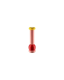 Salz- und Pfeffermühle Alessi 100 Values Collection - Rosa - FSC-zertifizierte gedrechselte Buche - Designer Ettore Sottsass