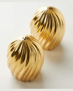 Salz- und Pfefferstreuer Ripple Spice Jewels Gold