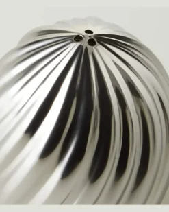 Salz- und Pfefferstreuer Ripple Spice Jewels Silber