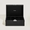 Sammler-Box für Uhren - Schwarz - Leder - MB135591 - Sammlerboxen