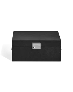 Sammler-Box für Uhren - Schwarz - Leder - MB135591 - Sammlerboxen