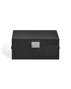 Sammler-Box für Uhren - Schwarz - Leder - MB135591 - Sammlerboxen
