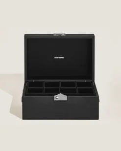 Sammler-Box für Uhren - Schwarz - Leder - MB135591 - Sammlerboxen