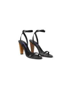 Sandale Graison aus Lammleder Black