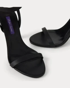 Sandale Graison aus Lammleder Black