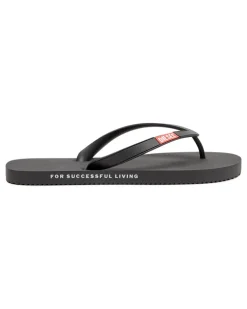 Sa-Rio-Flip-Flops aus Gummi - Pantoletten - Herren - Schwarz