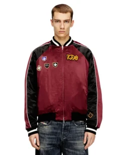 Satin-Souvenirjacke - Jacken - Herren - Bunt