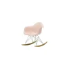 Schaukelstuhl Eames Plastic - Rosa - Massivahorn - Designer Charles & Ray Eames